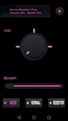 Sound Booster Plus android App screenshot 1