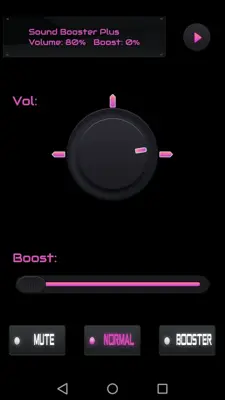 Sound Booster Plus android App screenshot 2