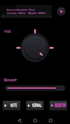 Sound Booster Plus android App screenshot 3